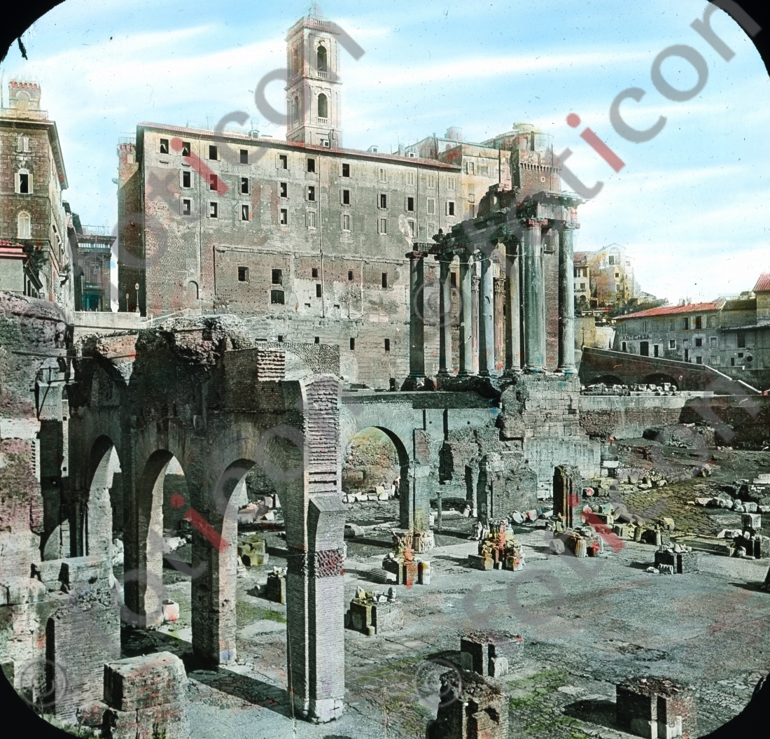 Forum Romanum | Roman Forum - Foto foticon-simon-147-051.jpg | foticon.de - Bilddatenbank für Motive aus Geschichte und Kultur